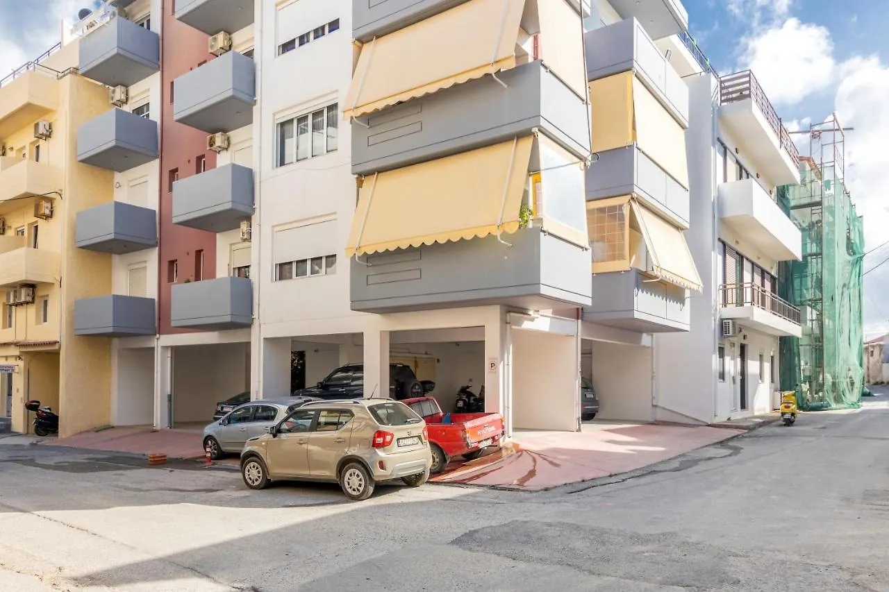 Lägenhet Bright & Modern Apt With View Heraklion